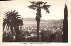 CPA Cannes Vue generale prise de la Californie 
