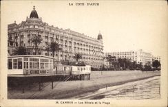 CPA Cannes Les Hotels et la Plage 