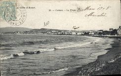 CPA Cannes La Plage 