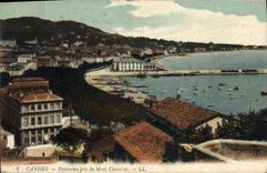 CPA Cannes Panorama pris du Mont Chevalier 