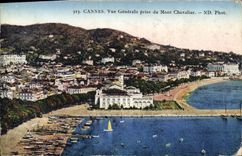 CPA Cannes Vue Generale prise du Mont Chevalier 
