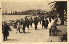 CPA Cannes Alpes Maritimes Promenade de la Croisette 
