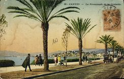 CPA Cannes La Promenade de la Croisette 