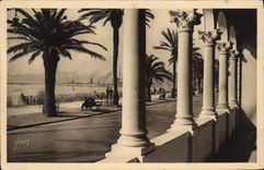 CPA Cannes Alpes Maritimes Promenade de la Croisette 