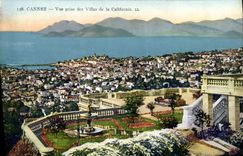 CPA Cannes Vue prise des Villas de la Californie 