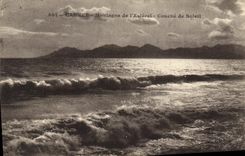 CPA Cannes Montagne de l'Esterel Couche de Soleil 