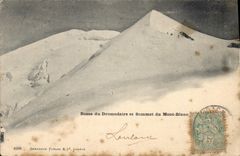 CPA Bosse du Dromadaire et Sommet du Mont Blanc 