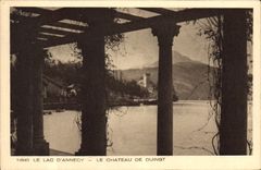 CPA Le Lac d'Annecy Le Chateau de Duingt 