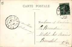 CPA Lac d'Annecy Duingt Le Chateau et Talloires 