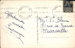 CPA Chamonix Mont Blanc Aiguille de l'M 