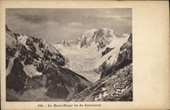 CPA Le Mont Blanc vu du Couvercle 