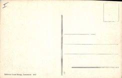 CPA Le Mont Blanc et l'Aiguille rouge vus du col de la Gueula Ligne Martigny Chamonix 