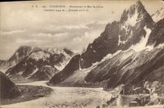 CPA Chamonix Montanvert et Mer de Glace 