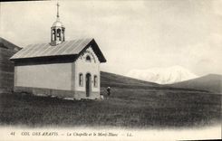 CPA Col Des Aravis La Chapelle et le Mont Blanc 