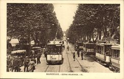 CPA Marseille Cours Belsunce Tramway
