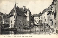 CPA Annecy Palais de l'lle Vieilles Prisons 