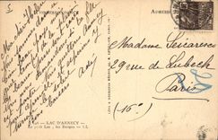 CPA Lac d'Annecy 