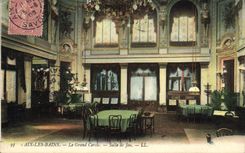 CPA Aix les Bains Le Grand Cercle Salle de Jeu 