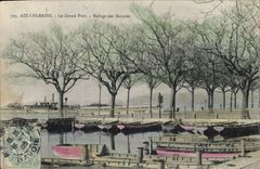 CPA Aix les Bains Le Grand Port Refuge des Barques 