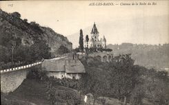 CPA Aix les Bains Chateau de la Roche du Roi 