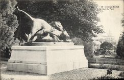 CPA Aix les Bains Interieur du Parc 