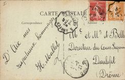 CPA Aix les Bains Le Grand Port et la Dent du Chat 