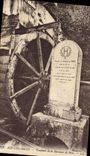 CPA Aix les Bains Tombeau de la Baronne de Brac 