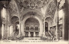 CPA Aix les Bains le Hall au Grand Cercle l'Entree du Theatre 