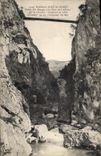 CPA Environs d'Aix les Bains Vallee des Bauges Le Pont de l'Abime sur le Cheran 