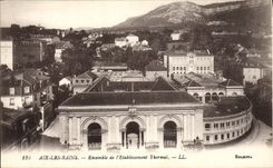 CPA Aix les Bains Ensemble de l'Etablissement Thermal 