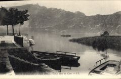 CPA Aix les Bains Petit Port Col et Dent du Chat 