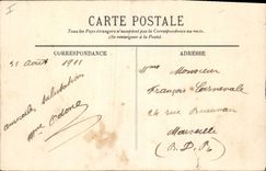 CPA Aix les Bains lac du Bourget Rochers de Brison 