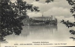 CPA Aix les Bains Abbaye de Hautecombe Lac du Bourget 