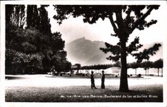 CPA Aix les Bains Boulevard du lac et Belles Rives 