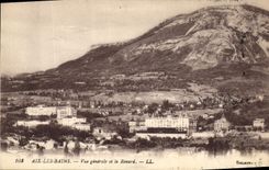 CPA Aix les Bains Vue generale et le Revard 