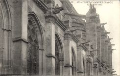 CPA Montfort l'Amaury S et O Eglise cote sud 