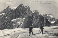 CPA Massif du Pelvoux Les Trois Dents du Pelvoux 