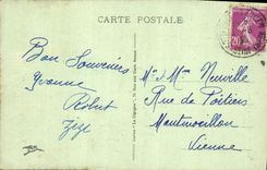 CPA Rouen Eglise St Cuen Cote Nord 