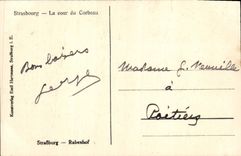 CPA Strasbourg La cour du Corbeau 