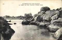 CPA Ploumanach Cotes du Nord La Vallee du Petit Trolerou a Maree haute 