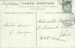 CPA Angers Le Jardin du Mail 