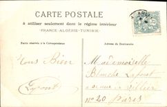 CPA Nimes Les Jardins de la Fontaine Les Bains Romains 