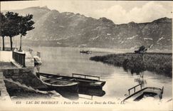 CPA Lac du Bourget Petit Port Col et Dent du Chat 