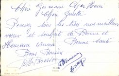 CPA Bonne Annee 