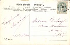 CPA Joyeuses Paques Fleurs