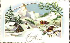 CPA Bonne Annee 