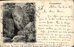 CPA Fontainebleau Antre de Vulcain 