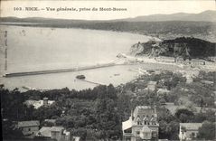 CPA Nice Vue generale prise du Mont Boron 