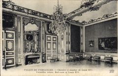CPA Palais de Versailles Chambre a coucher de Louis XVI 