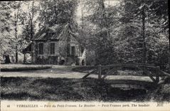 CPA Versailles Parc du Petit Trianon Le Boudoir 
